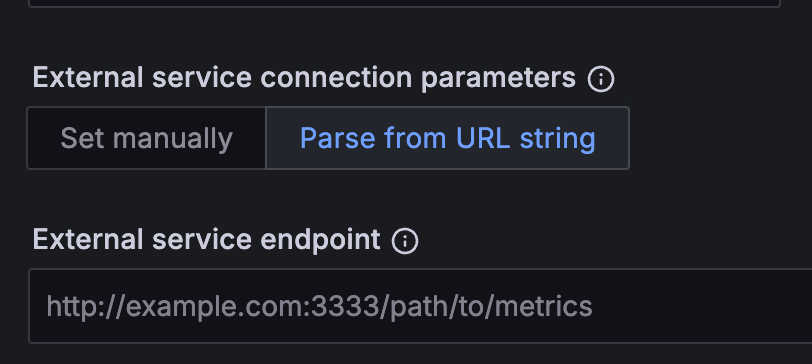 Parse from URL string